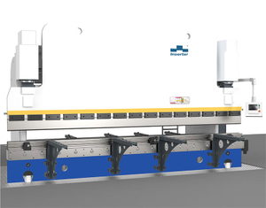 400톤 7축 CYBELEC CT15 CNC 시스템 헤비듀티 프레스 브레이크